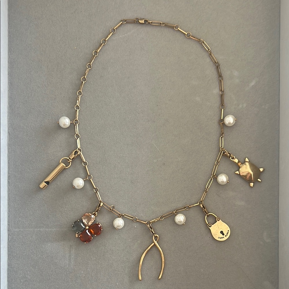 Tory Burch Charm Necklace